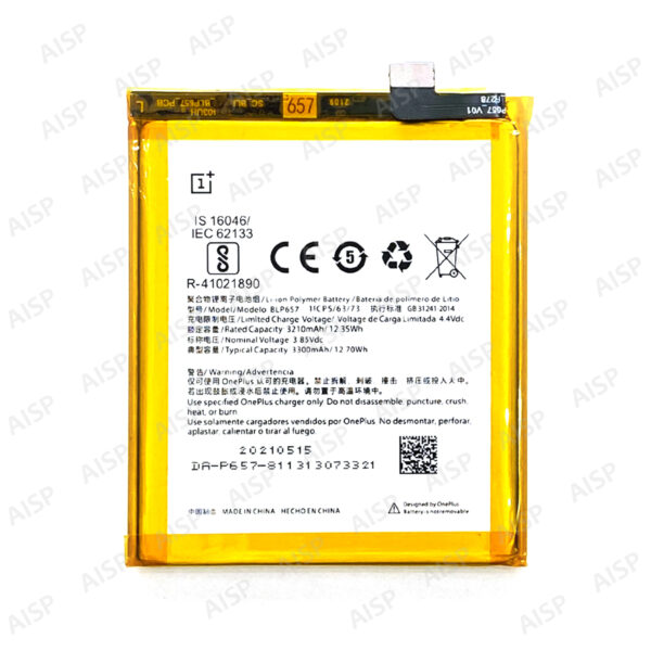 OnePlus 6 バッテリー