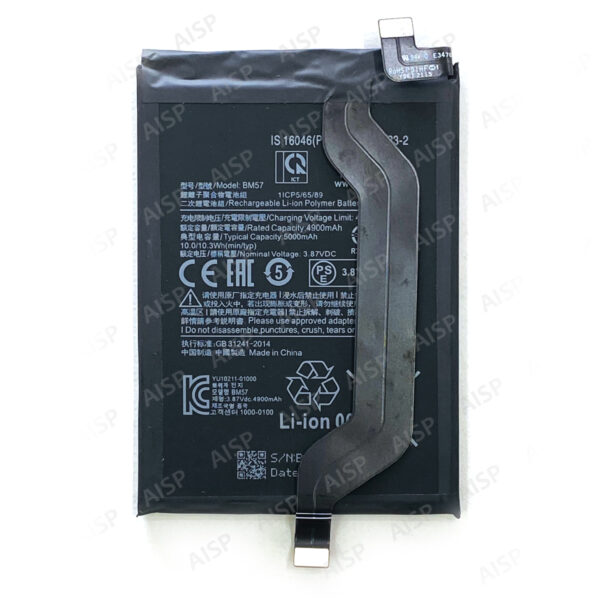 Xiaomi Redmi Note 10 Pro 5G (海外版) バッテリー