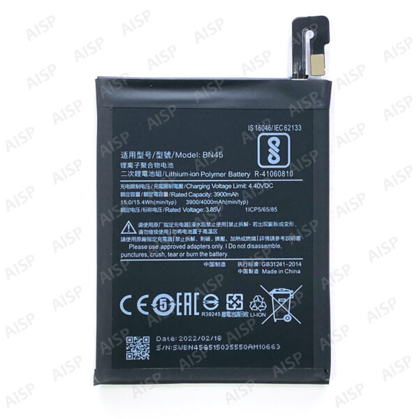 Xiaomi Redmi Note5 Pro バッテリー