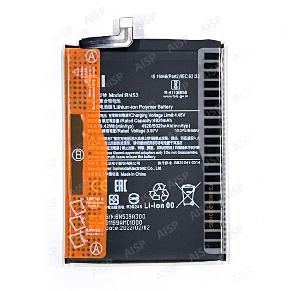 Xiaomi Redmi Note 10 Pro 4G  バッテリー