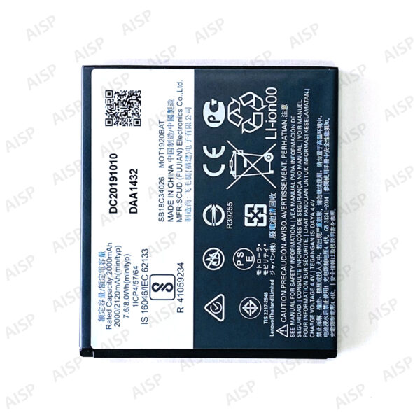 MOTOROLA MOTO E5 Play バッテリー