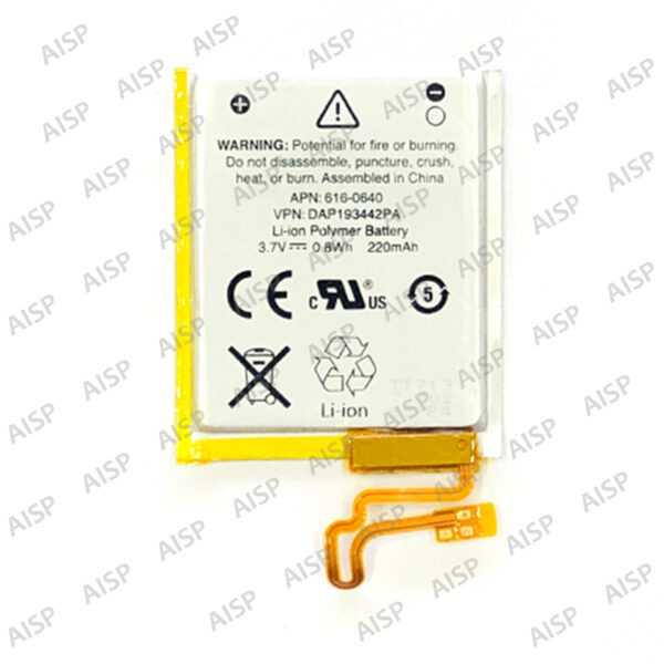 iPod nano7バッテリー